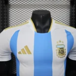 25-26 Argentina Home Player Version Soccer Jersey - Image 3