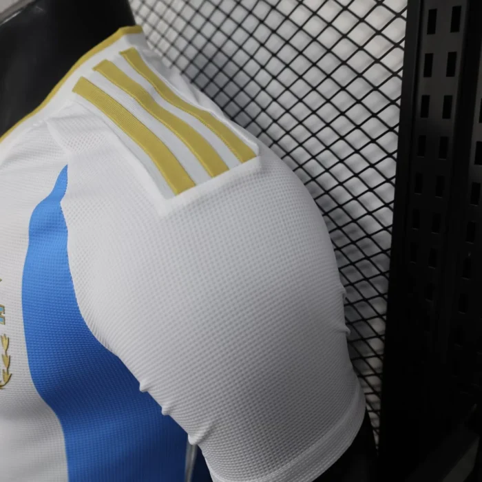25-26 Argentina Home Player Version Soccer Jersey - Image 4