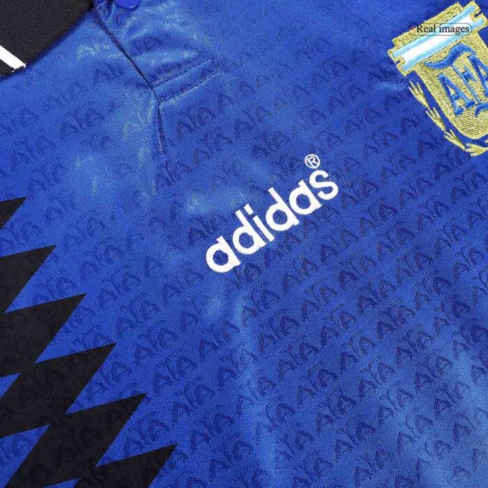 Retro 1994 Argentina Away Soccer Jersey - Image 7