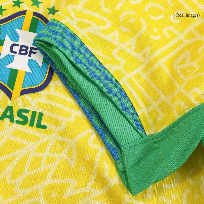 Authentic Brazil Home Soccer Jersey Copa America 2024 - Image 3