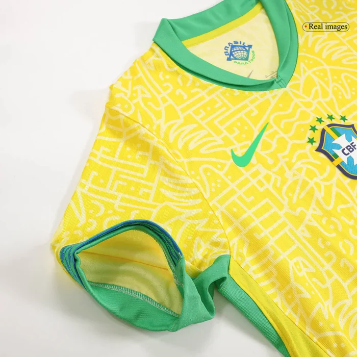 Authentic Brazil Home Soccer Jersey Copa America 2024 - Image 5