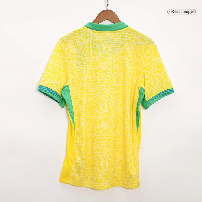 Authentic Brazil Home Soccer Jersey Copa America 2024 - Image 7