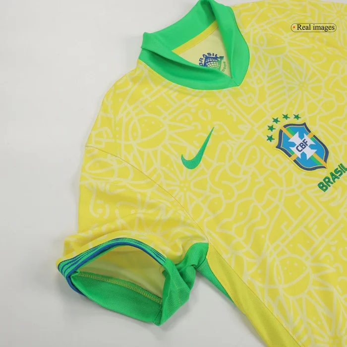 Brazil Soccer Jersey Home Shirt 2024 - Image 2