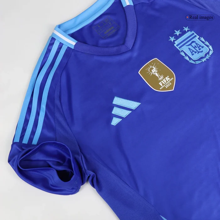 GARNACHO #17 Argentina Away Soccer Jersey 2024 - Image 4