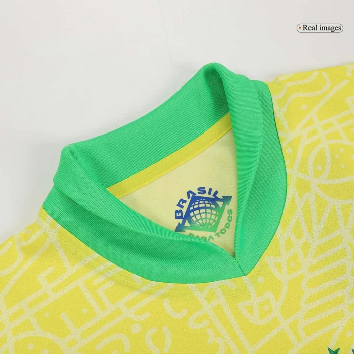 RAPHINHA #11 Brazil Home Soccer Jersey Copa America 2024 - Image 5