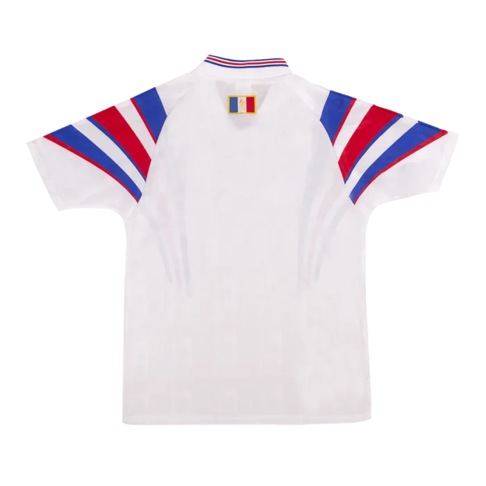Retro 1996 France Away Soccer Jersey - Image 2