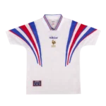 Retro 1996 France Away Soccer Jersey - Image 3