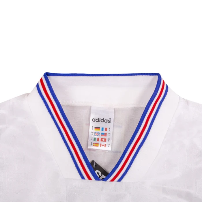 Retro 1996 France Away Soccer Jersey - Image 4