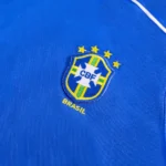 Retro 1998 Brazil Away Soccer Jersey - Image 5