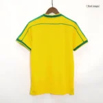Retro 1998 Brazil Home Soccer Jersey - Image 5