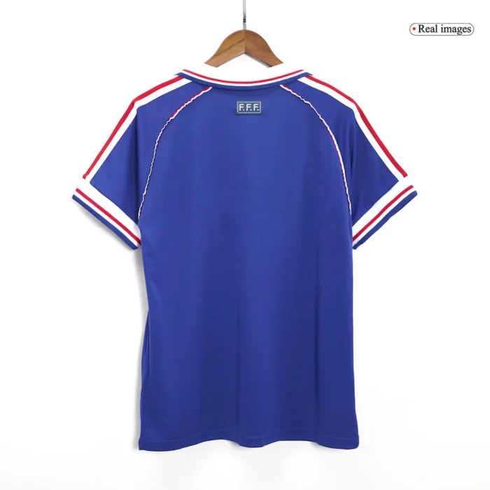Retro 1998 France World Cup Home Soccer Jersey - Image 2