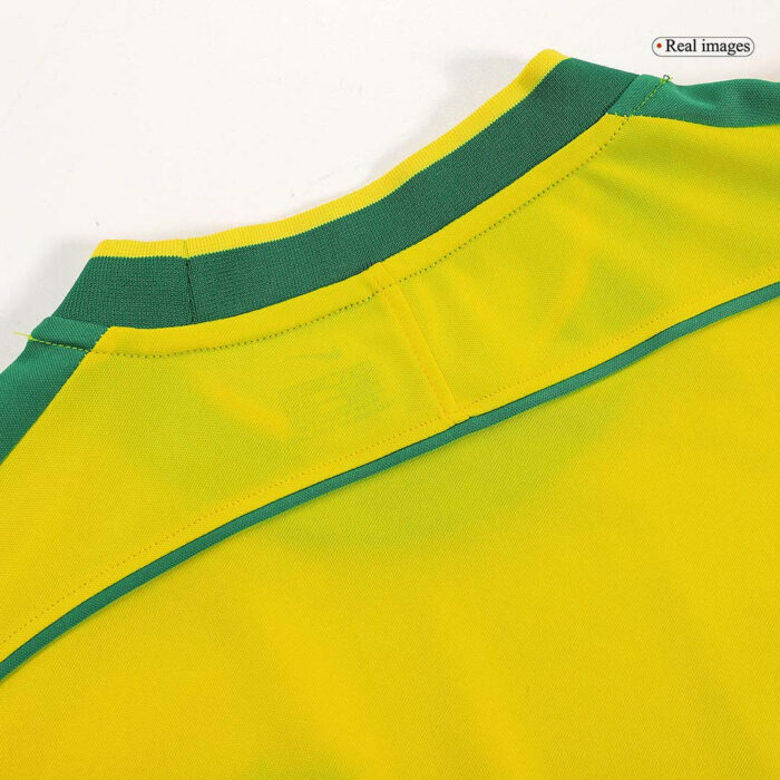 Retro Jersey CAFU #2 Brazil Home Soccer Shirt 1998 -World Cup - Image 2